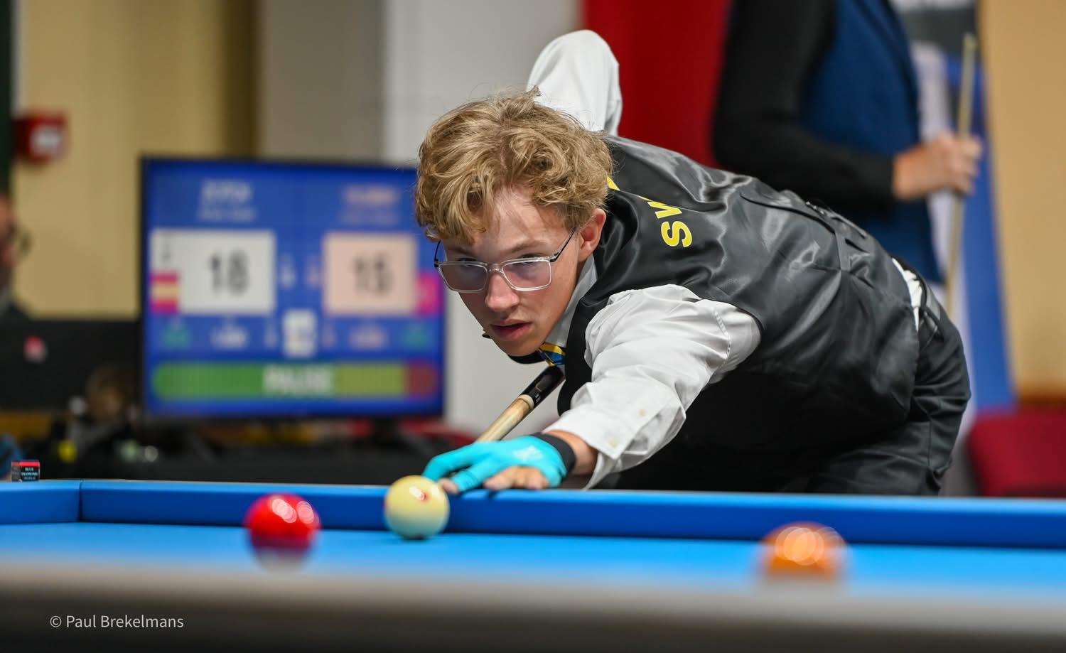 Mio Svensson under EuroYouth 2026 Longoni NextGen (Foto: Paul Brekelmans)